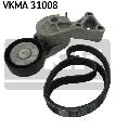 Zestaw paska klinowego wielorowkowego do VW, VKMA 31008, SKF w ofercie sklepu e-autoparts.pl 